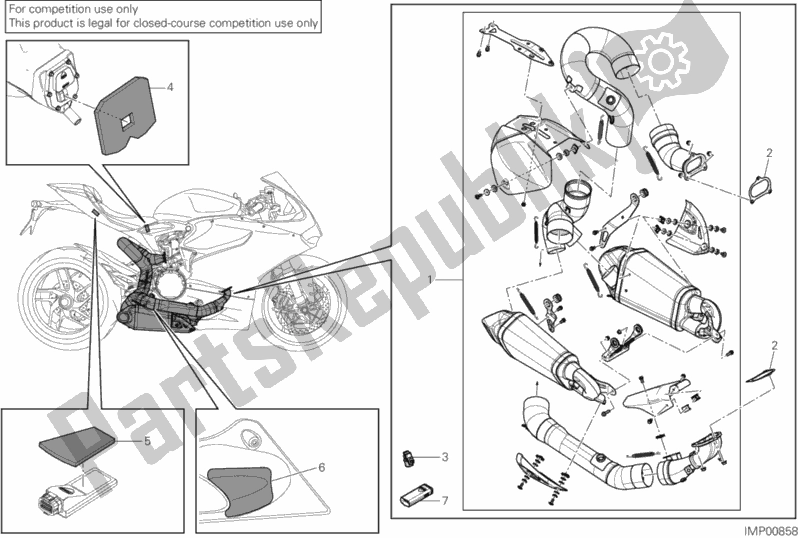All parts for the 34c - Accessories of the Ducati Superbike 1199 Panigale R 2013